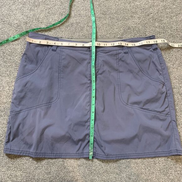 World Wide Sportsman Skort Womens 14 Shark A Line Pockets Lightweight Mini - Picture 4 of 12